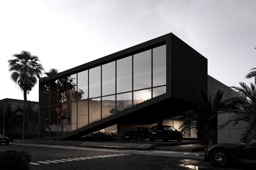 full villa build. harroni design luxury villa dubai uae