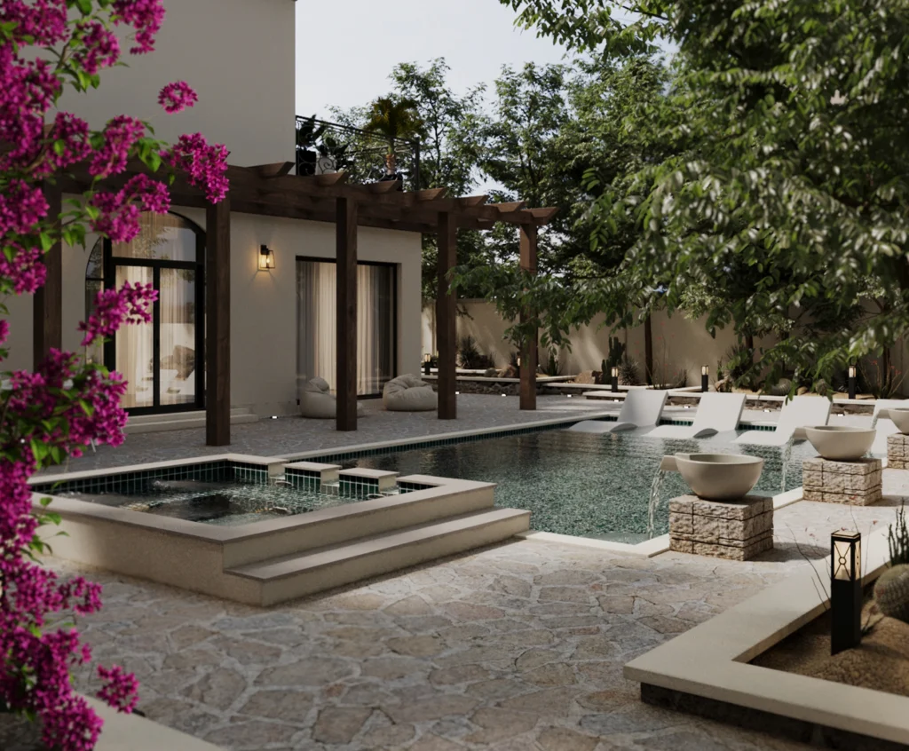 Landscape Project By Harooni Design and Build - Dubai UAE