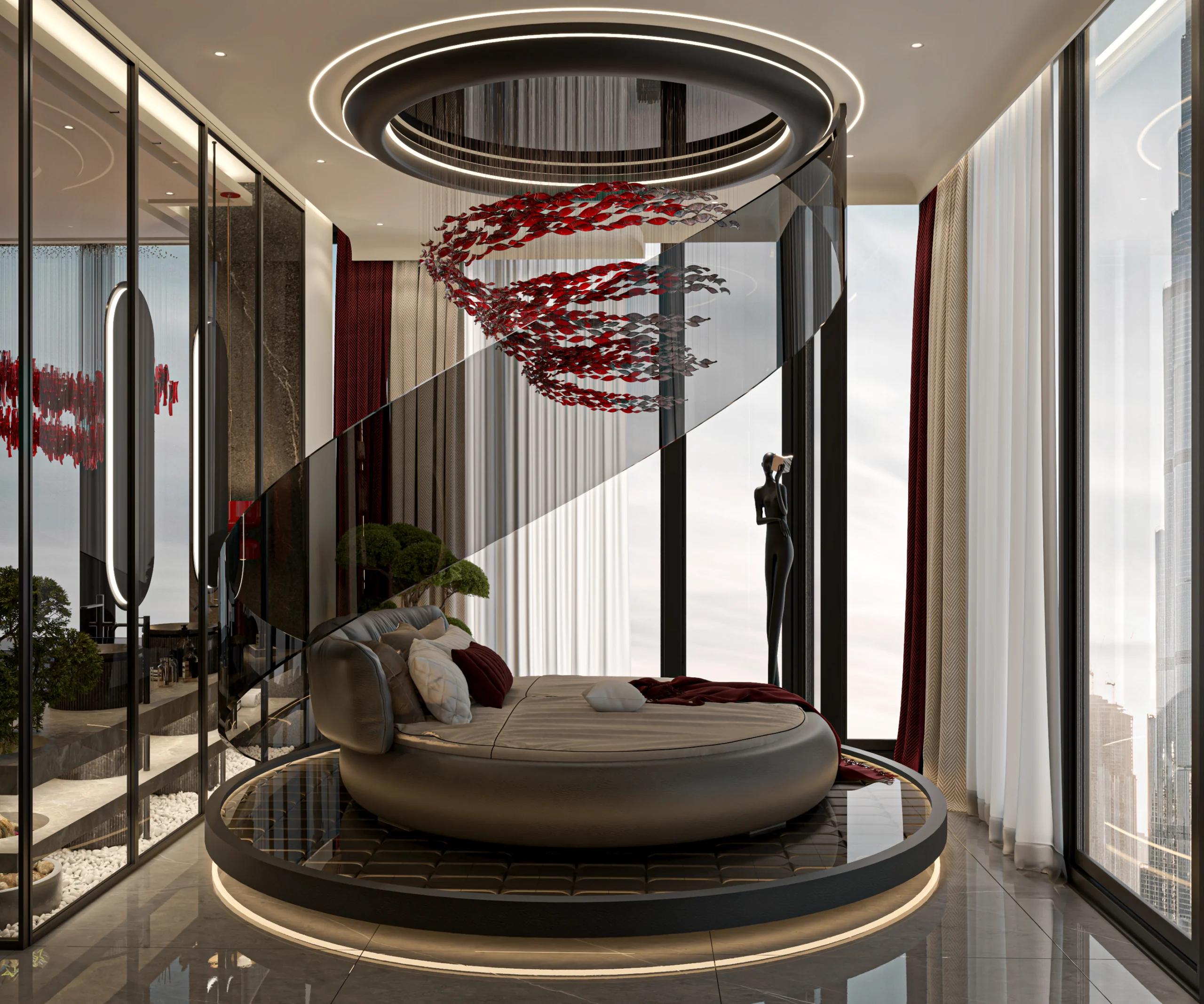 One Za'abeel.Bedroom_View