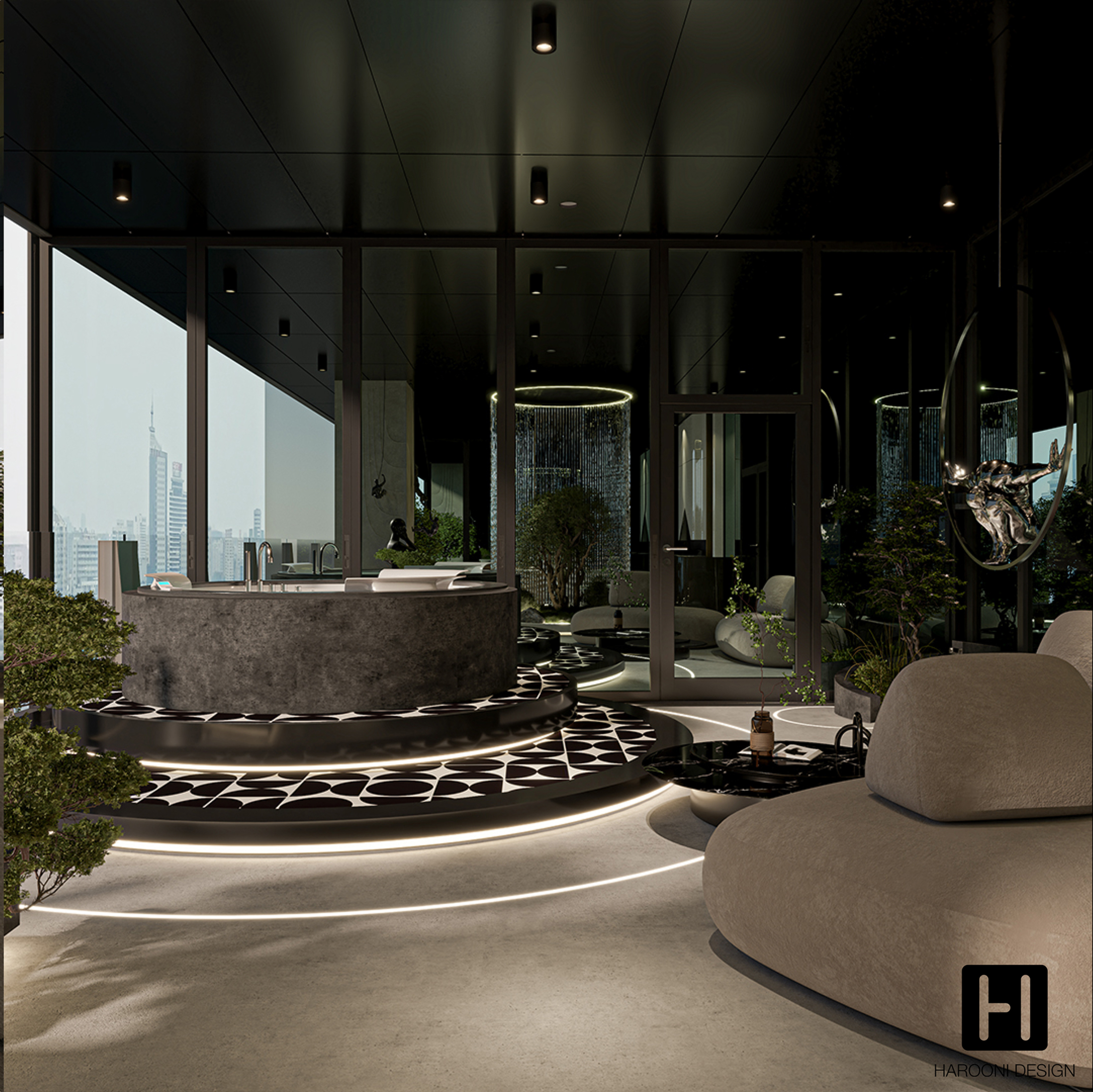 One Za'abeel.Bedroom_View