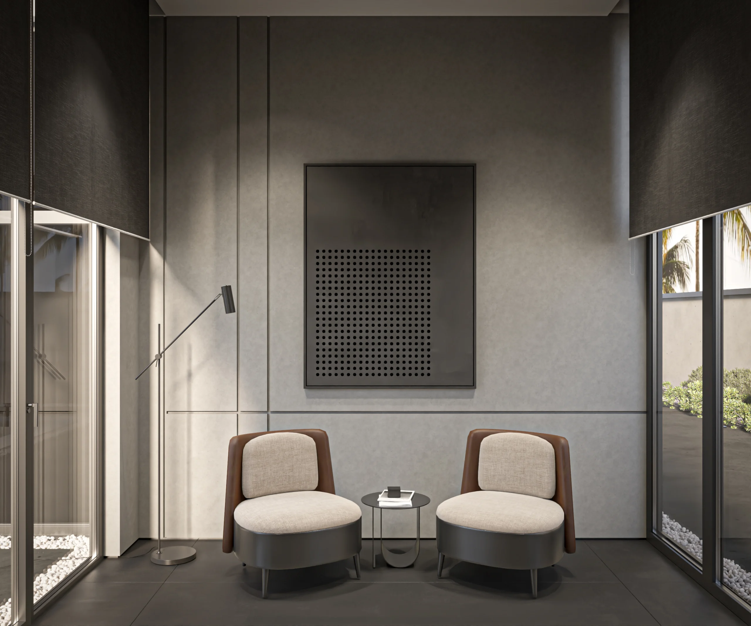 MBR Kitchen Space Bedroom Living Space Luxury Kitchen interior design complete build harooni design UAE - Dubai