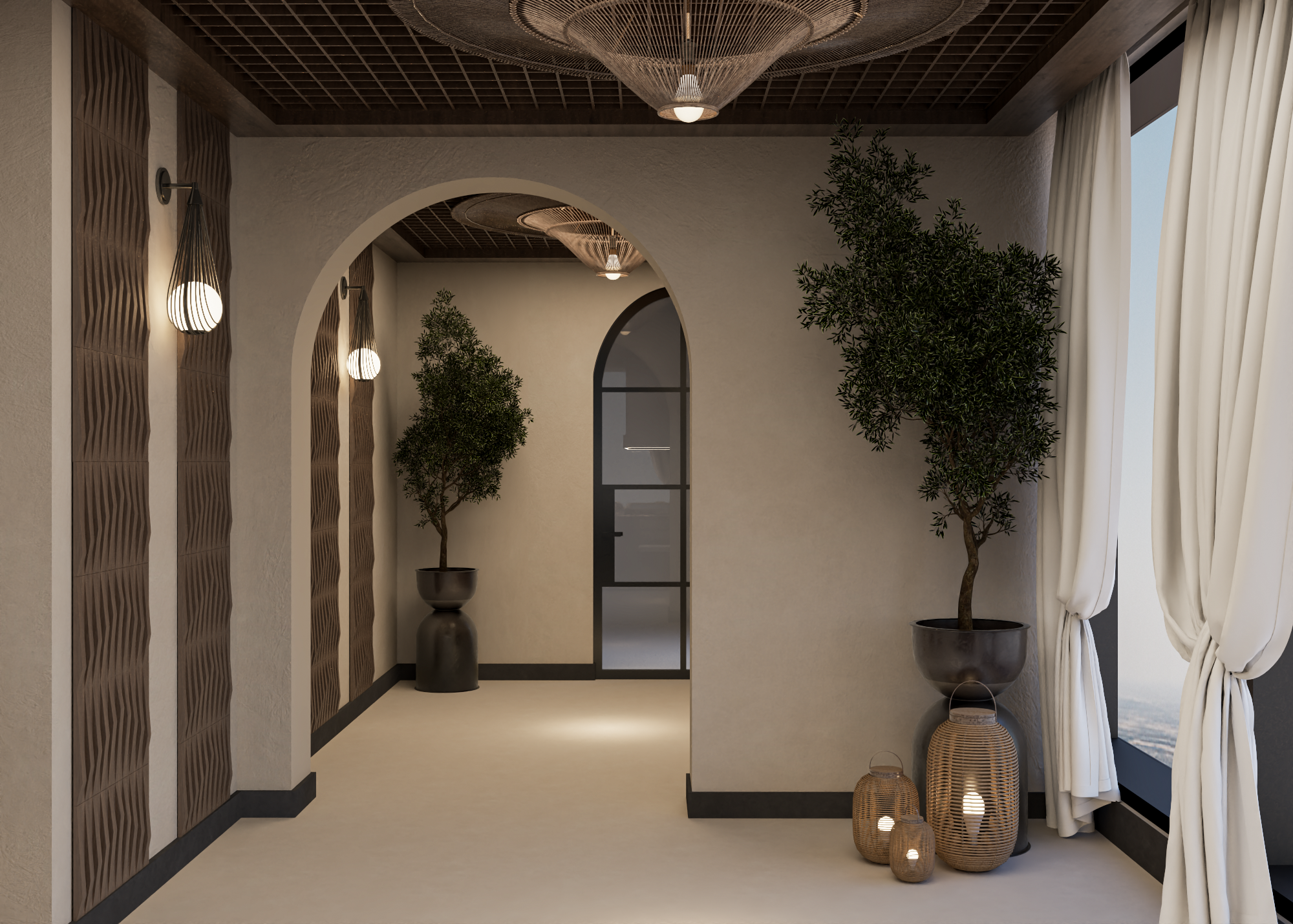 Interior Design Commercial Space Restaurant Bar Harooni Design Architecture in Dubai UAE