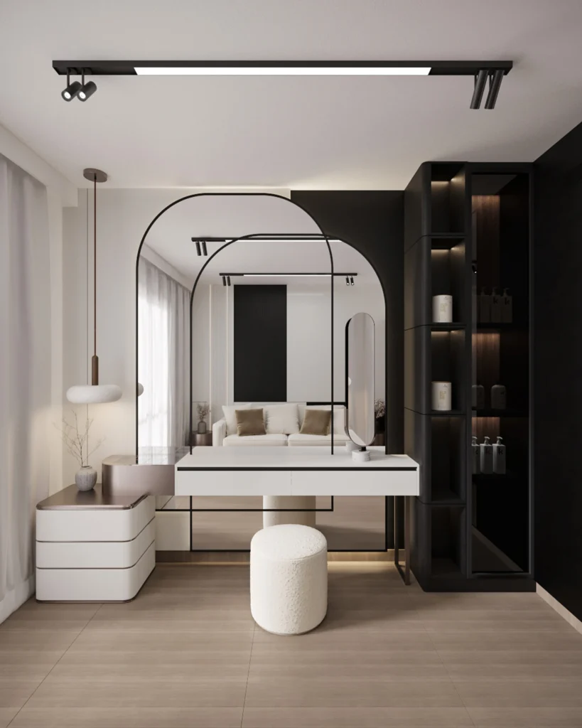 Make Up Room furnish and fit out harooni design Dubai. UAE