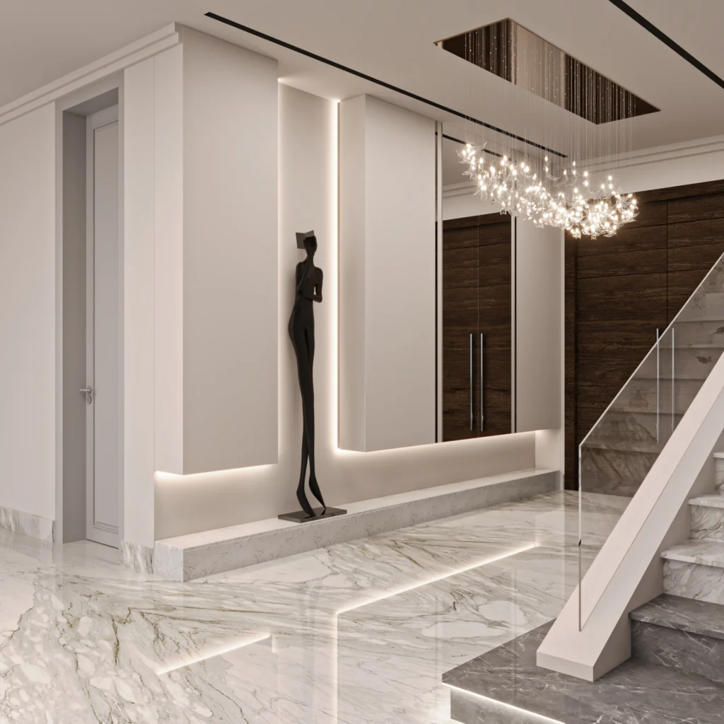 Interior Design Living Space Harooni Design Architecture in Dubai UAE