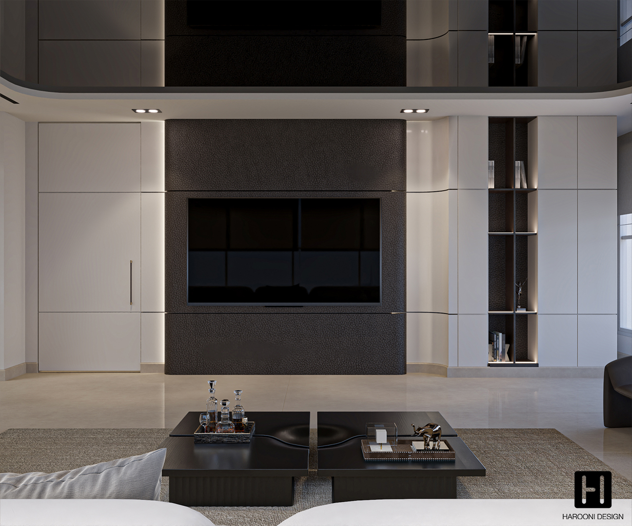 Interior Design Commercial Space Office Harooni Design Architecture in Dubai UAE