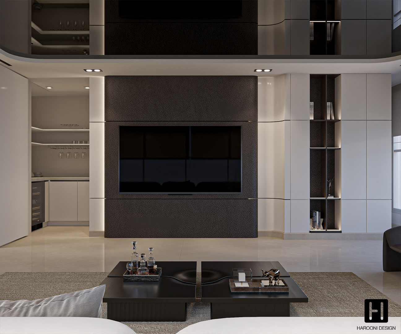 Interior Design Commercial Space Office Harooni Design Architecture in Dubai UAE