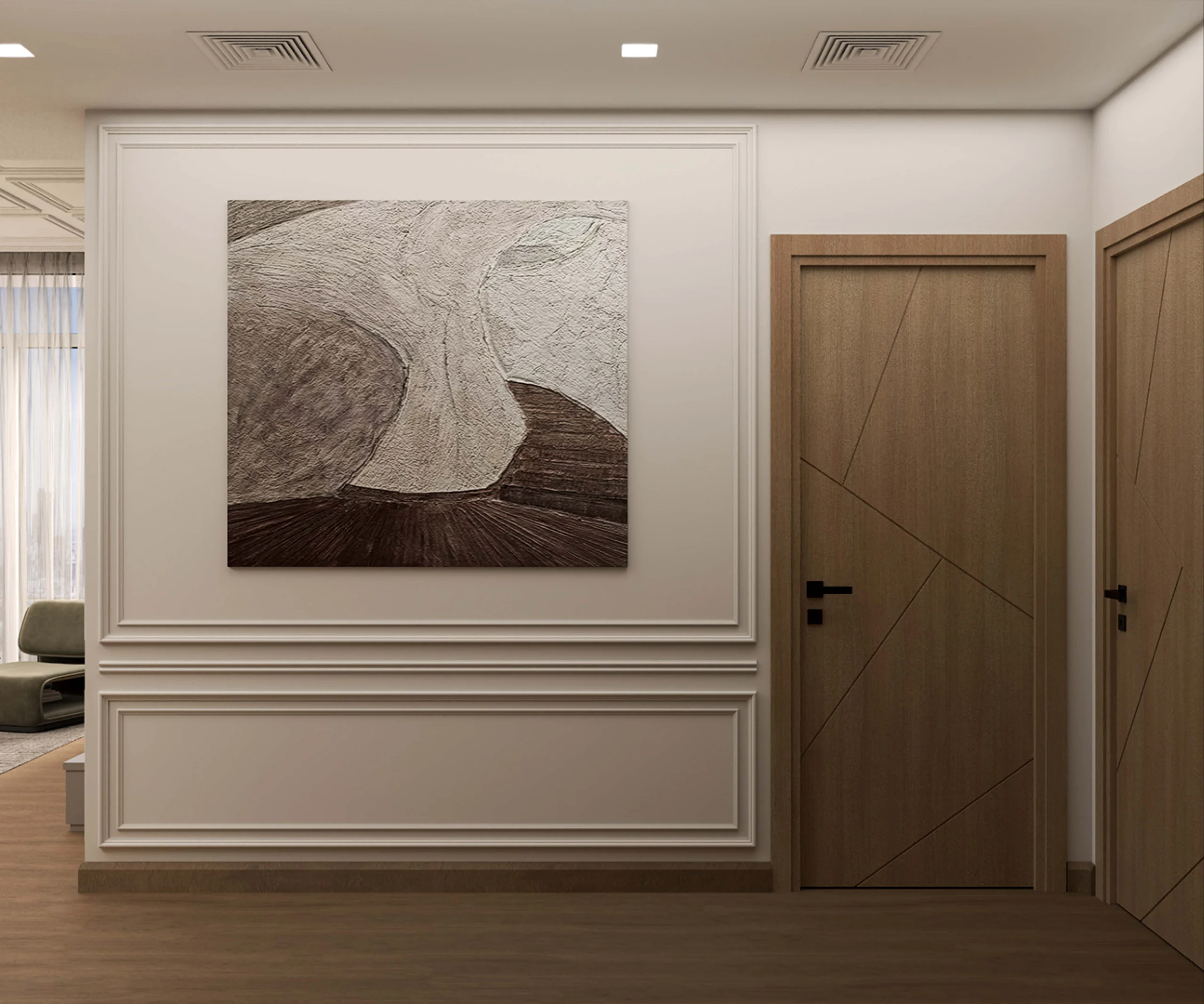 Interior Design Living Space Harooni Design Architecture in Dubai UAE