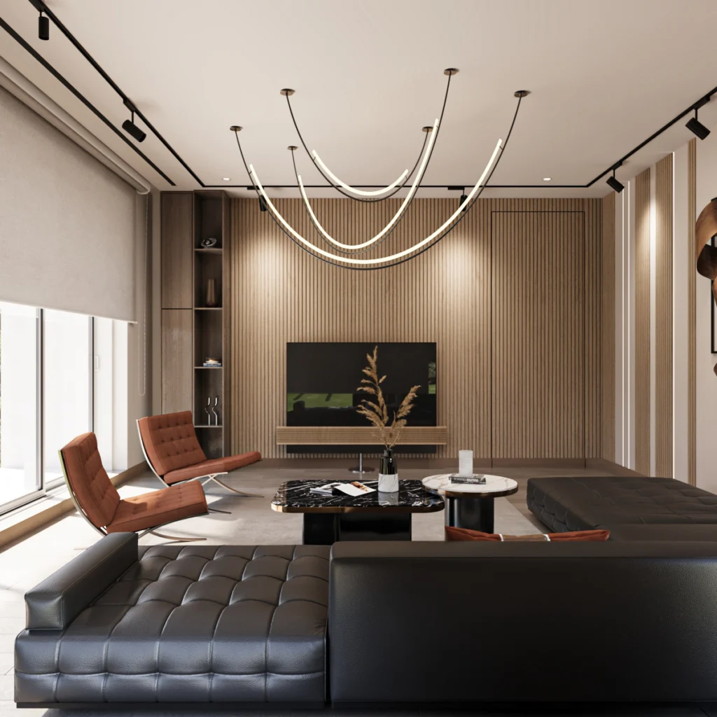 Interior Design Cozy Lounge Harooni Design Architecture in Dubai UAE