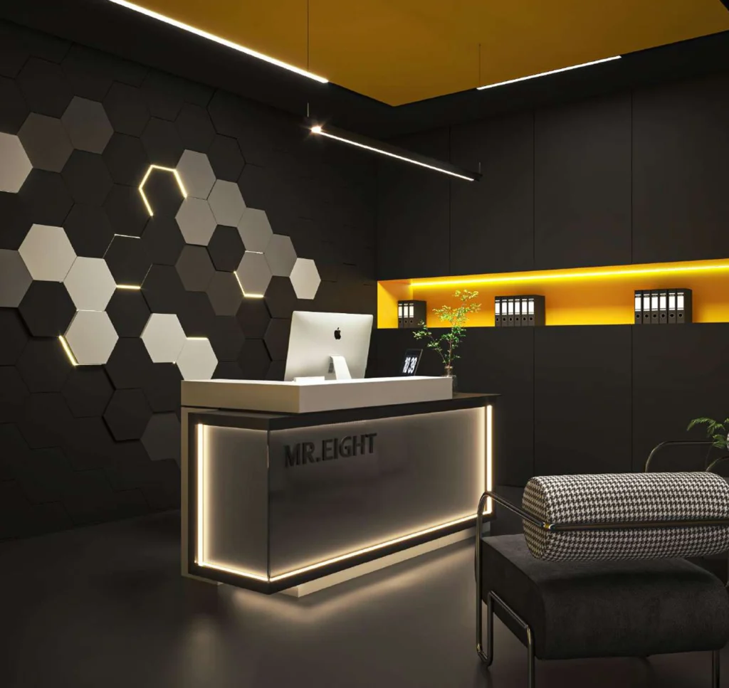 Interior Design Commercial Space Garage Harooni Design Architecture in Dubai UAE