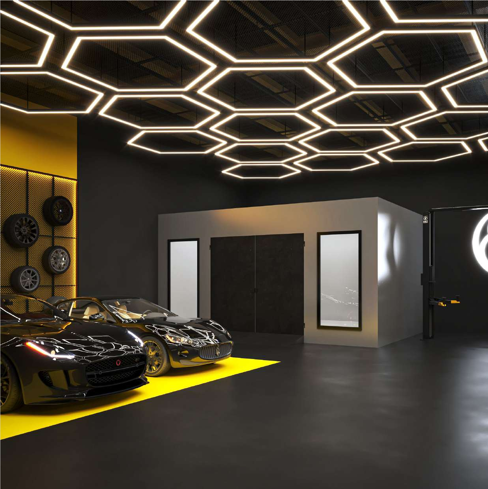 Interior Design Commercial Space Garage Harooni Design Architecture in Dubai UAE