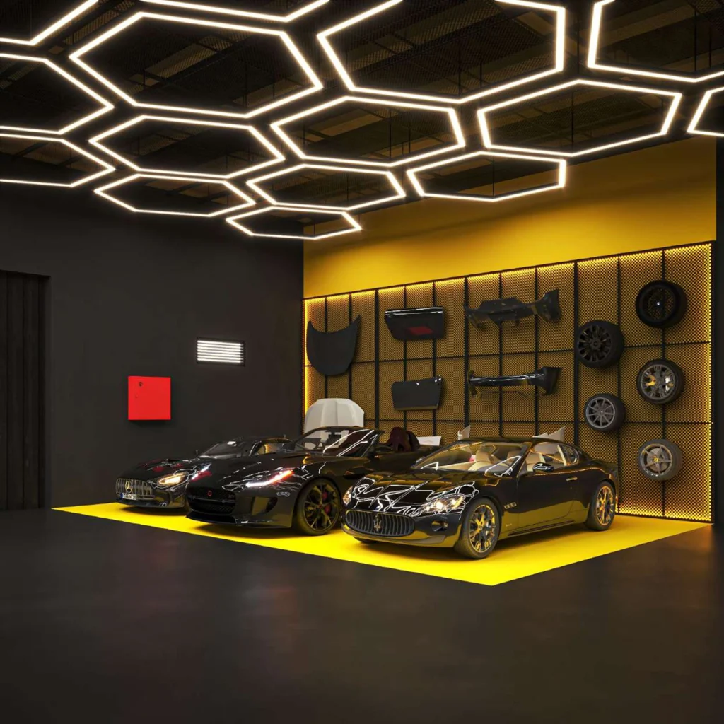 Interior Design Commercial Space Garage Harooni Design Architecture in Dubai UAE