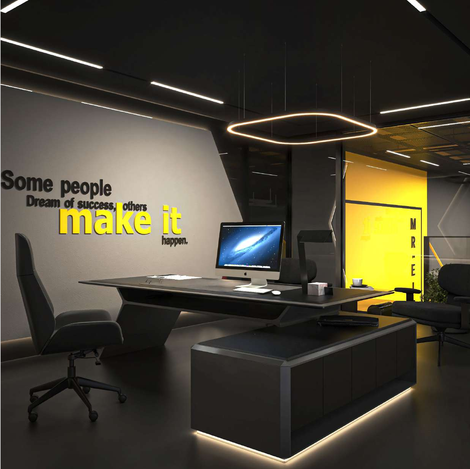 Interior Design Commercial Space Garage Harooni Design Architecture in Dubai UAE