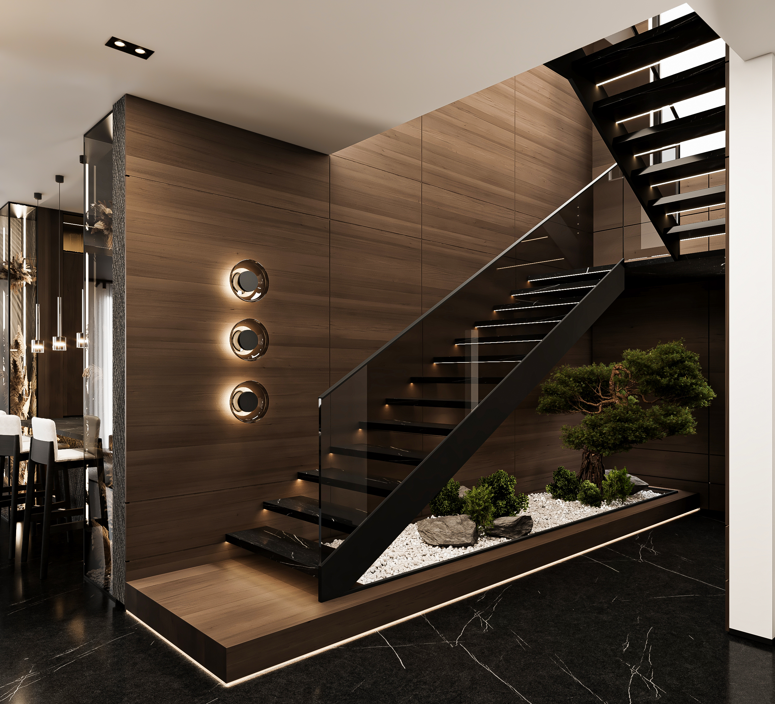 MBR Living Spcae Luxury Lounge interior design complete build harooni design UAE - Dubai